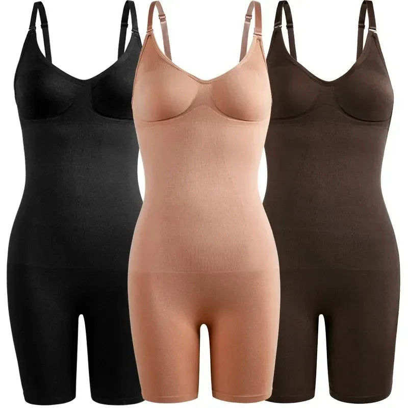 NECKBREEZE Seamless Bodysuit Shapewear